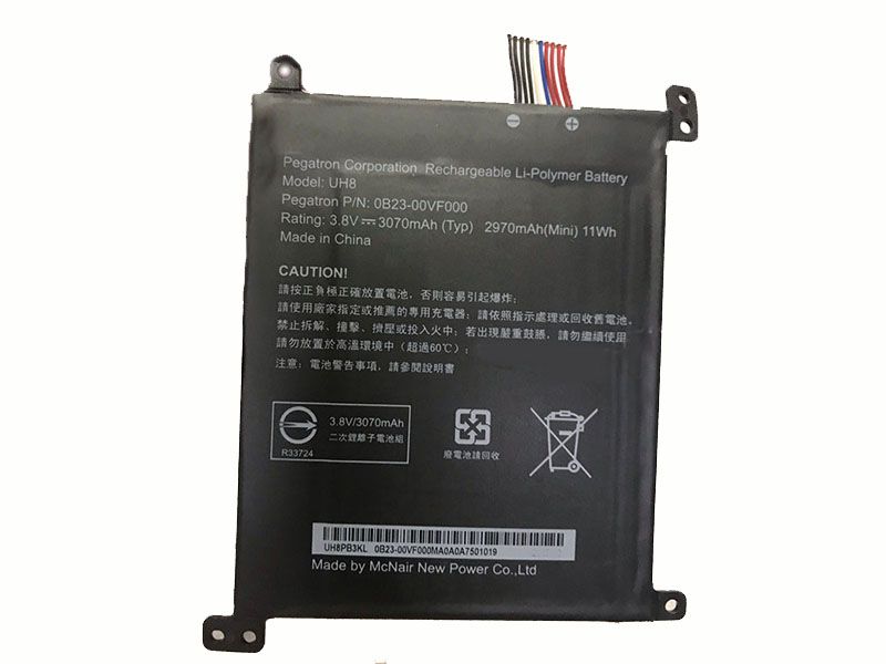 Batteria tablet UH8/0B23-00VF000