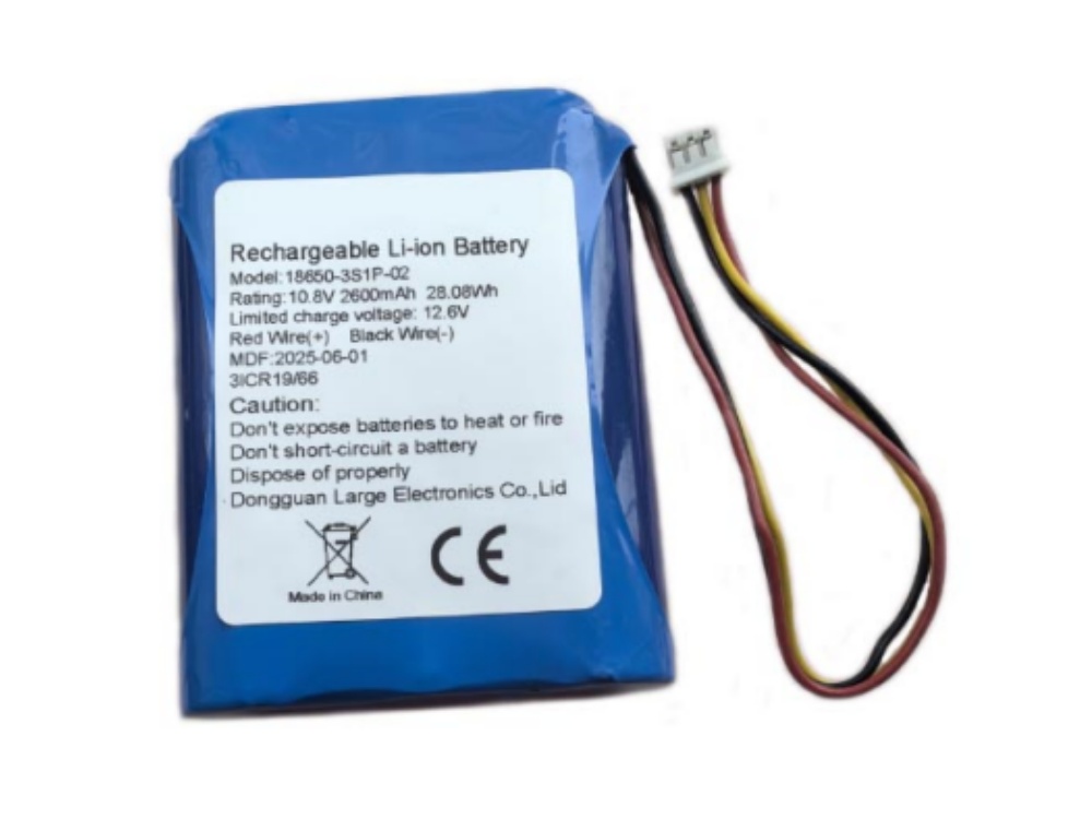  BATTERIA 18650-3S1P-02