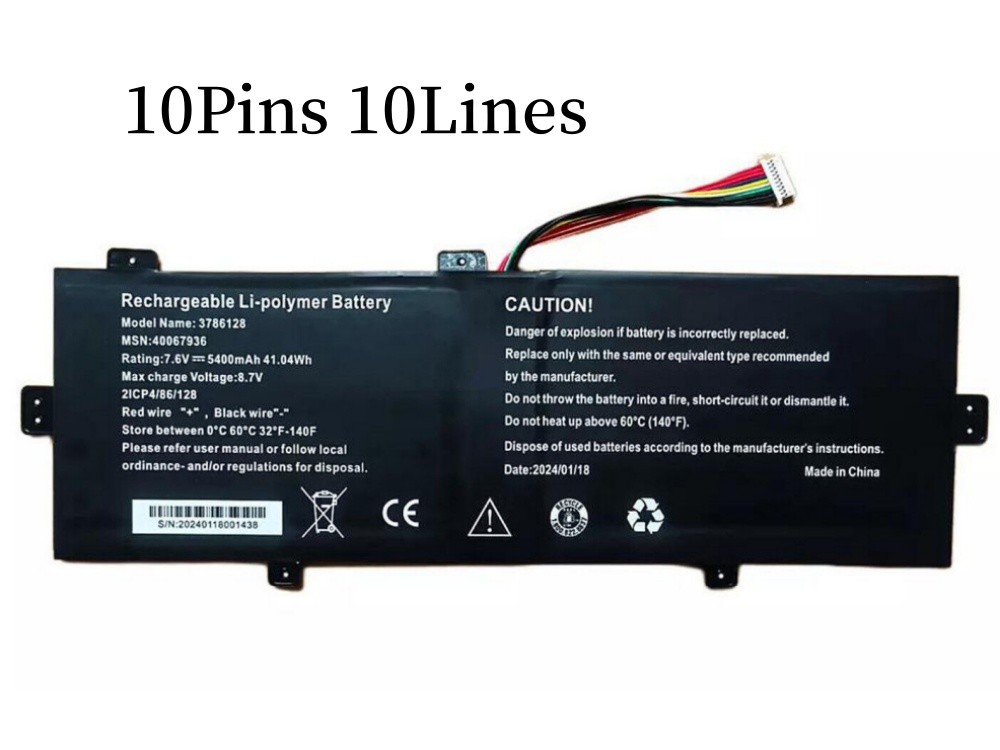 Notebook Batteria 3786128