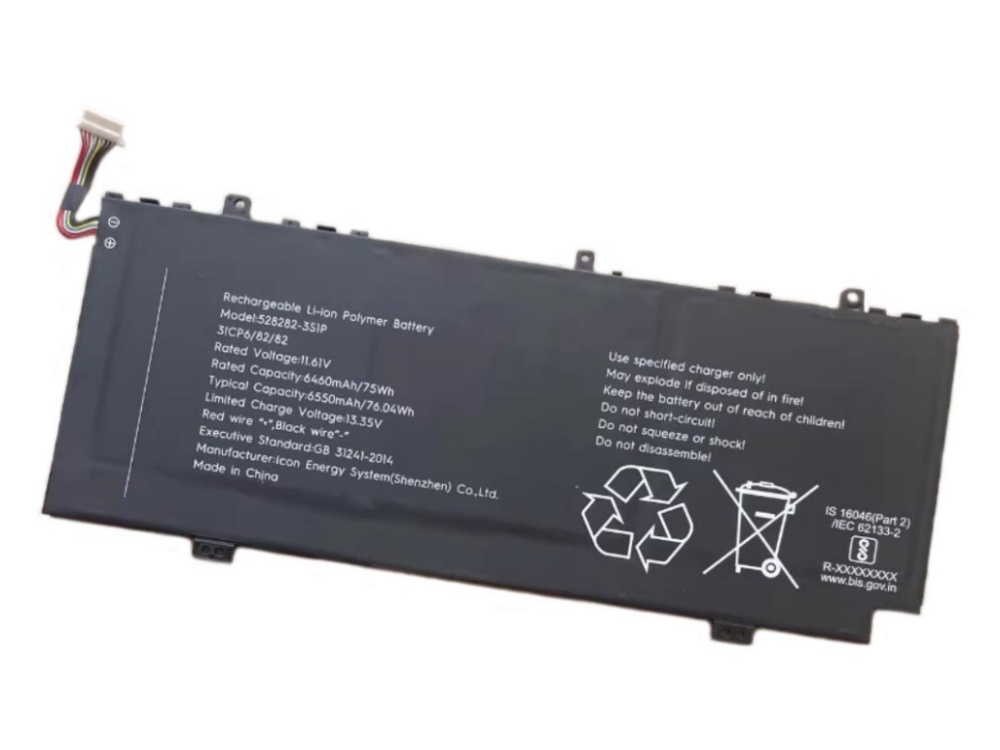 Notebook Batteria 528282-3S1P