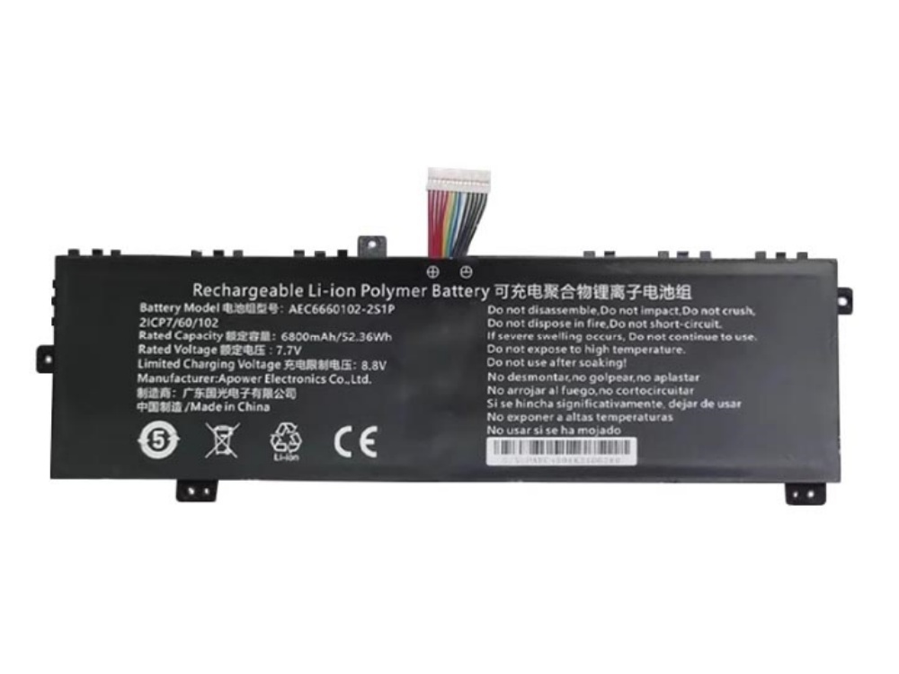 Notebook Batteria AEC6660102-2S1P