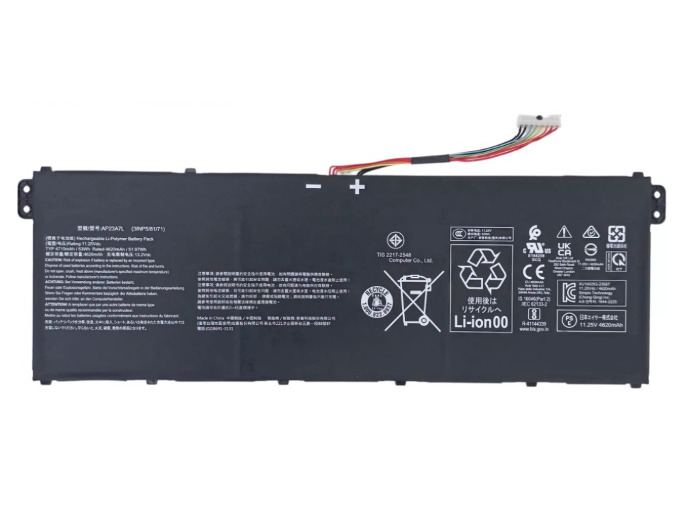 Notebook Batteria AP23A7L