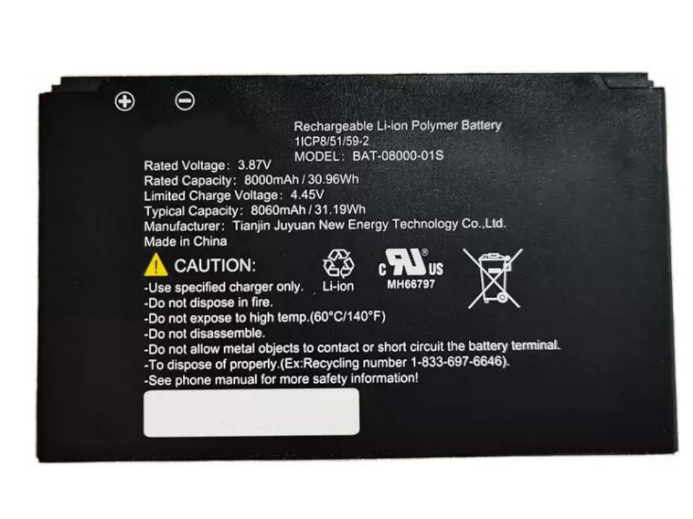  BATTERIA BAT-08000-01S