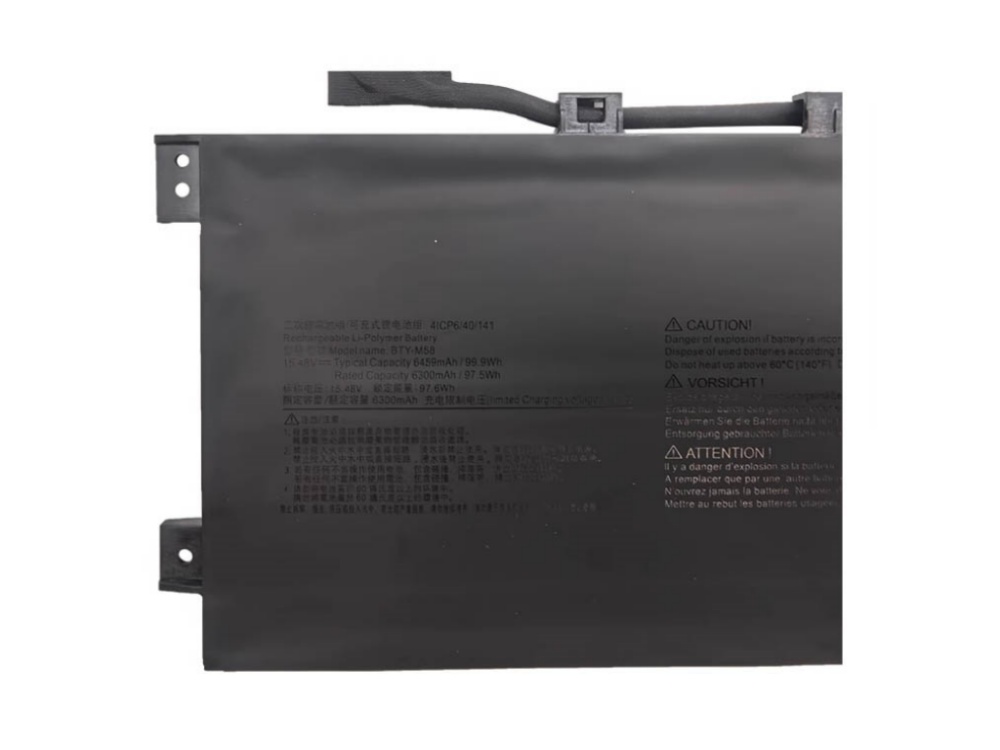 Notebook Batteria BTY-M58
