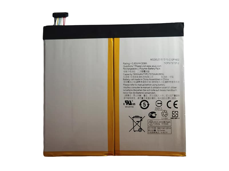 Batteria tablet C12P1602
