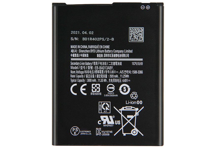 BATTERIE CELLULARI EB-BA013ABY