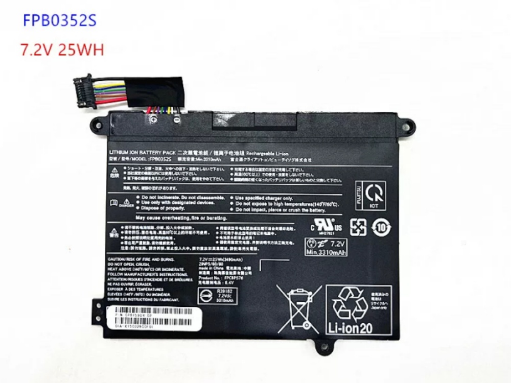 Notebook Batteria FPB0352S