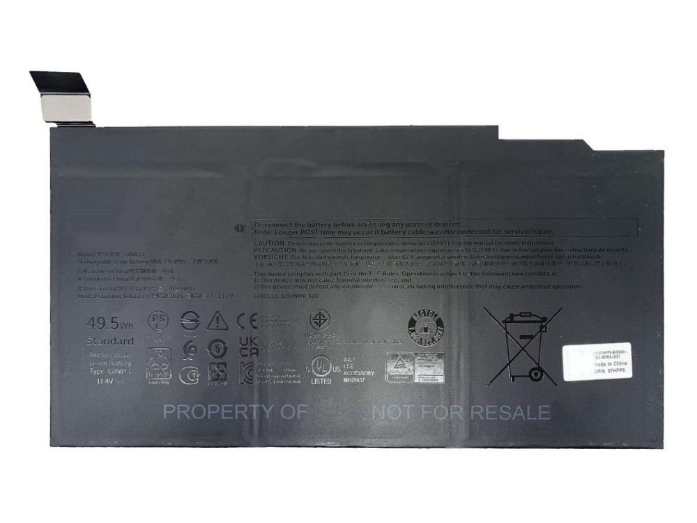 Notebook Batteria G8W13