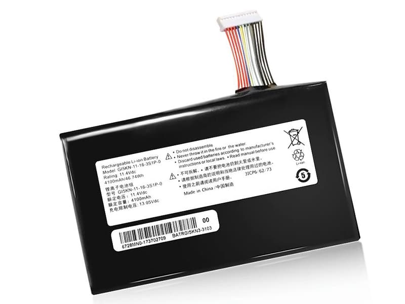 Notebook Batteria GI5KN-11-16-3S1P-0