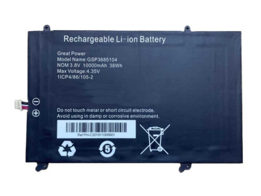 Notebook Batteria GSP3685104