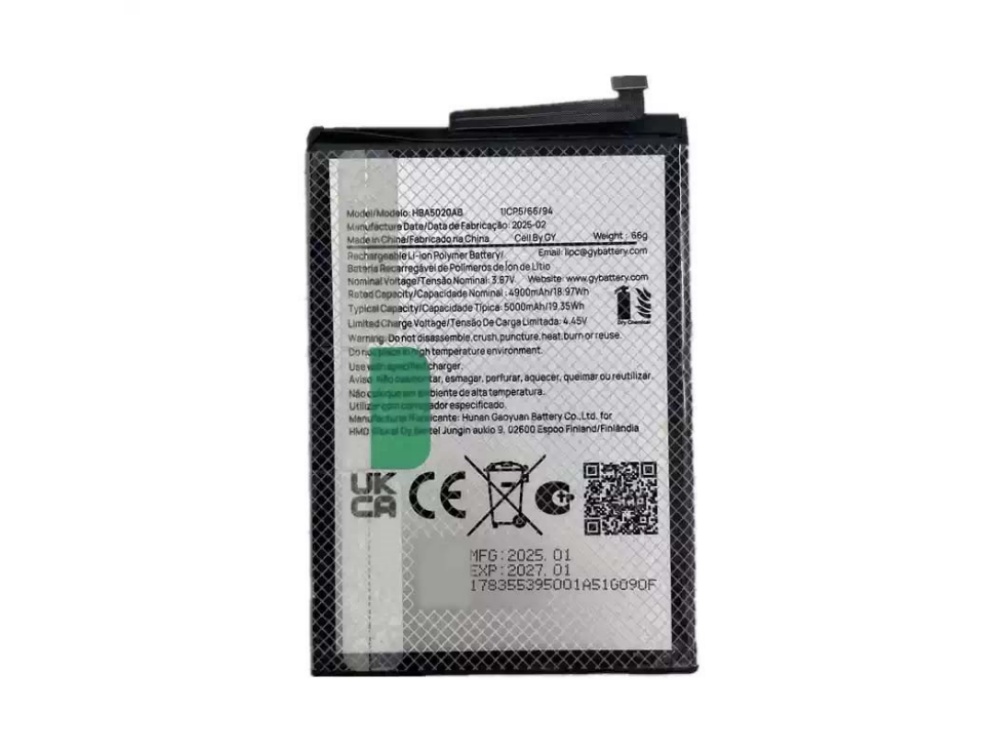BATTERIE CELLULARI HBA5020AB