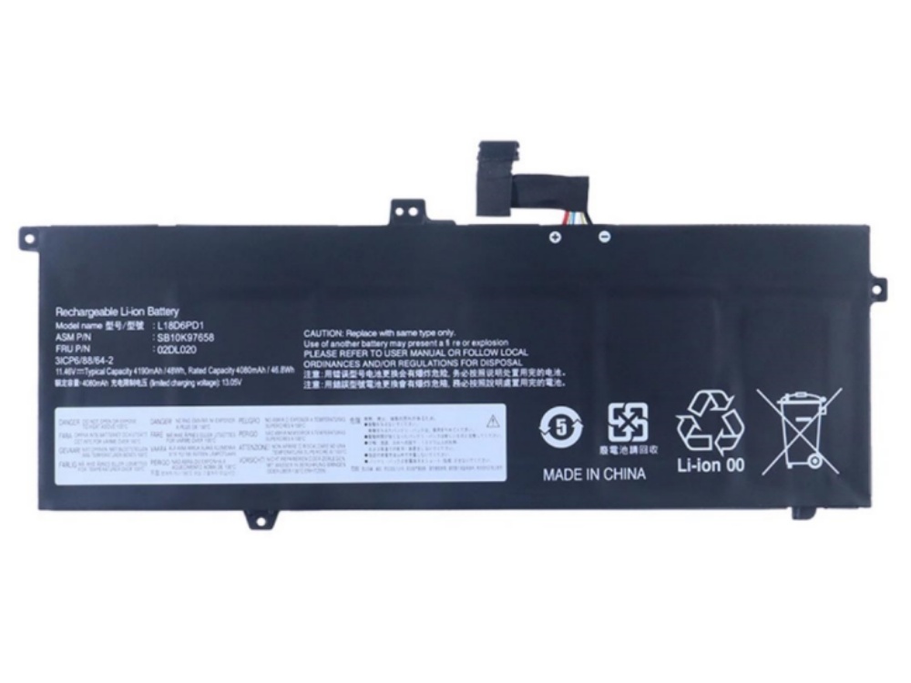 Notebook Batteria L18D6PD1