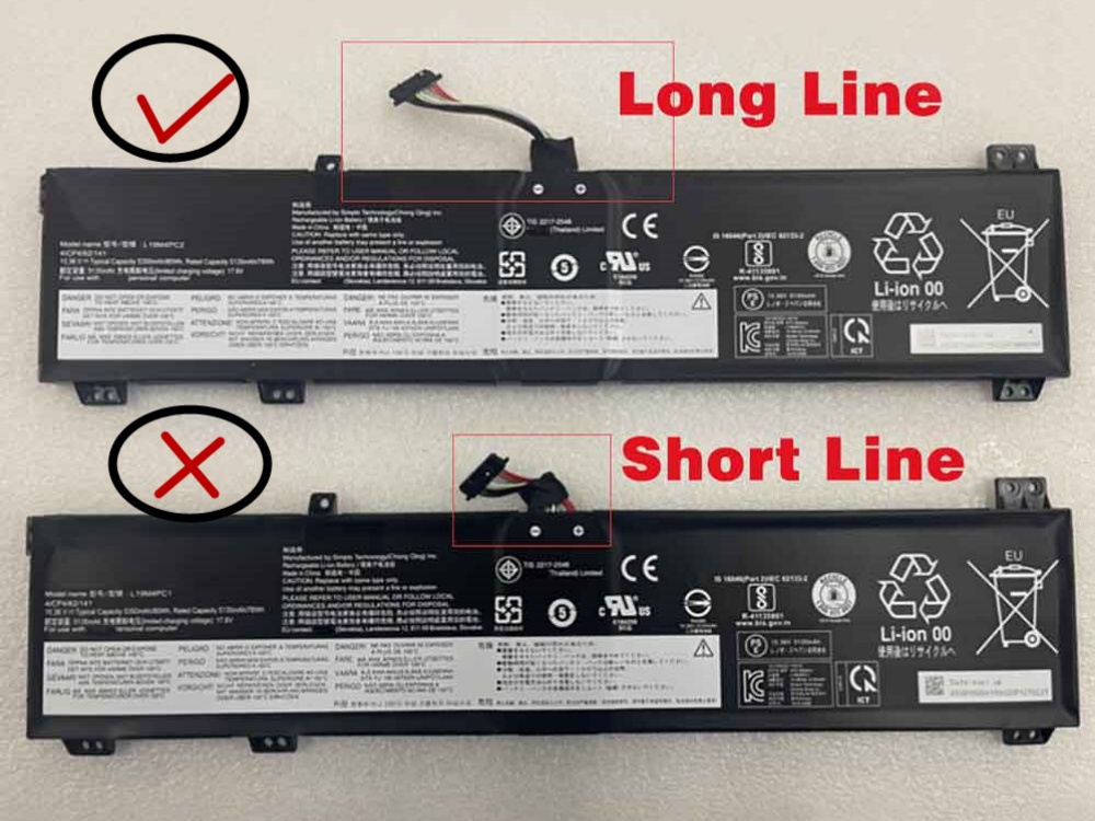 Notebook Batteria L19M4PC1