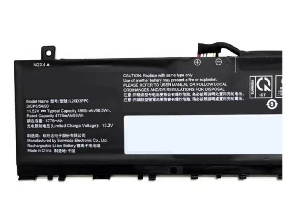 Notebook Batteria L20D3PF0