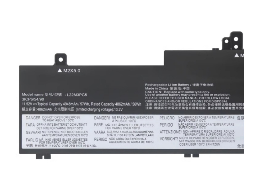 Notebook Batteria L22L3PG5