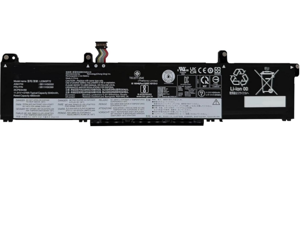 Notebook Batteria L23M3P72