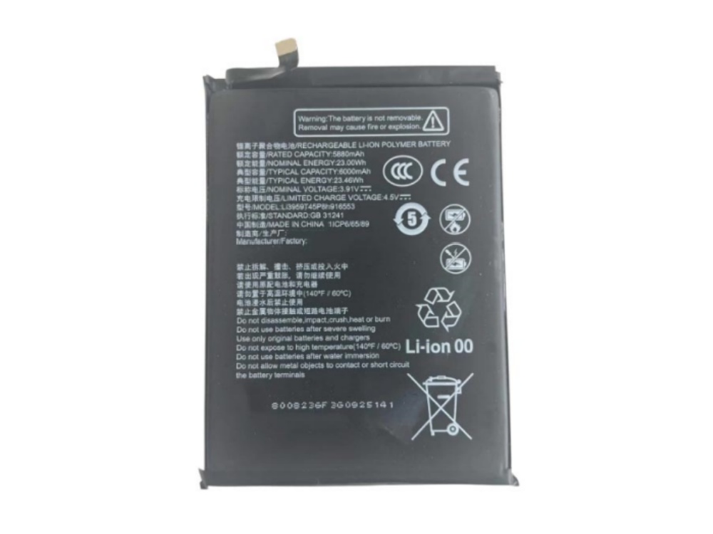 BATTERIE CELLULARI LI3959T45P8H916553