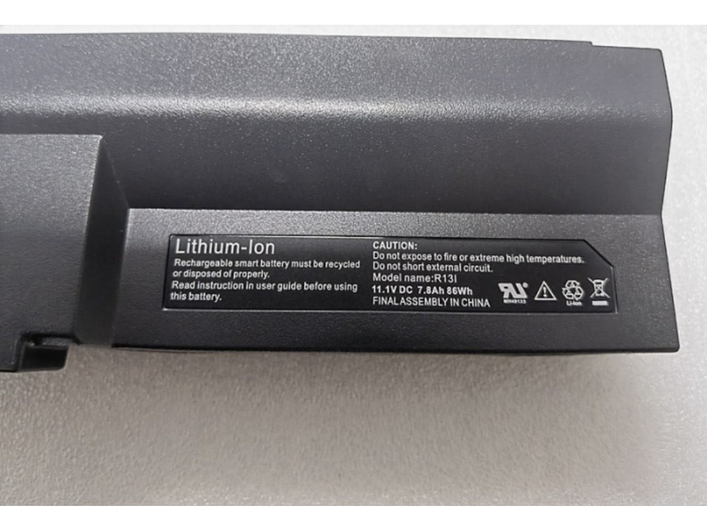 Notebook Batteria R13I