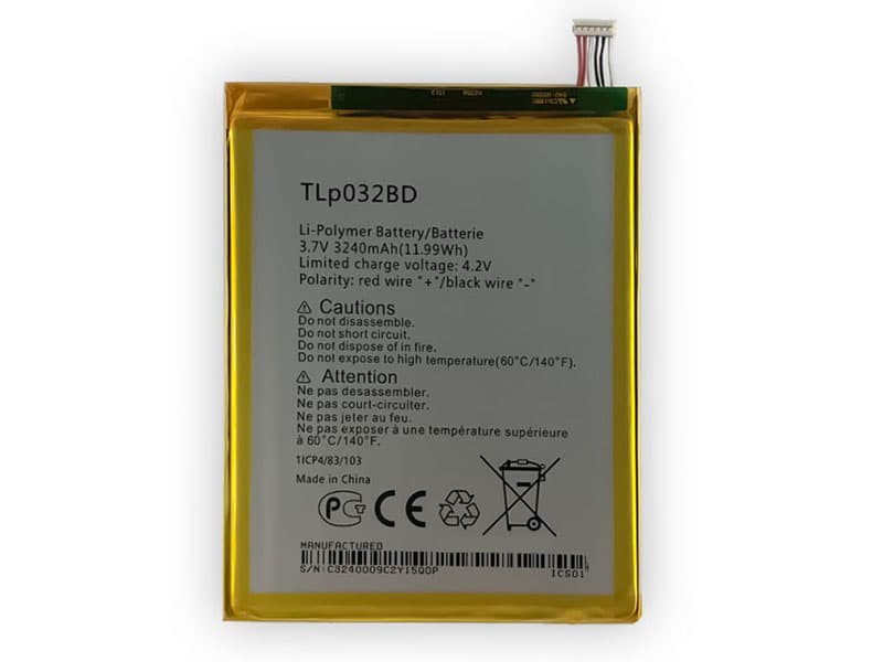 Batteria tablet TLP032BD