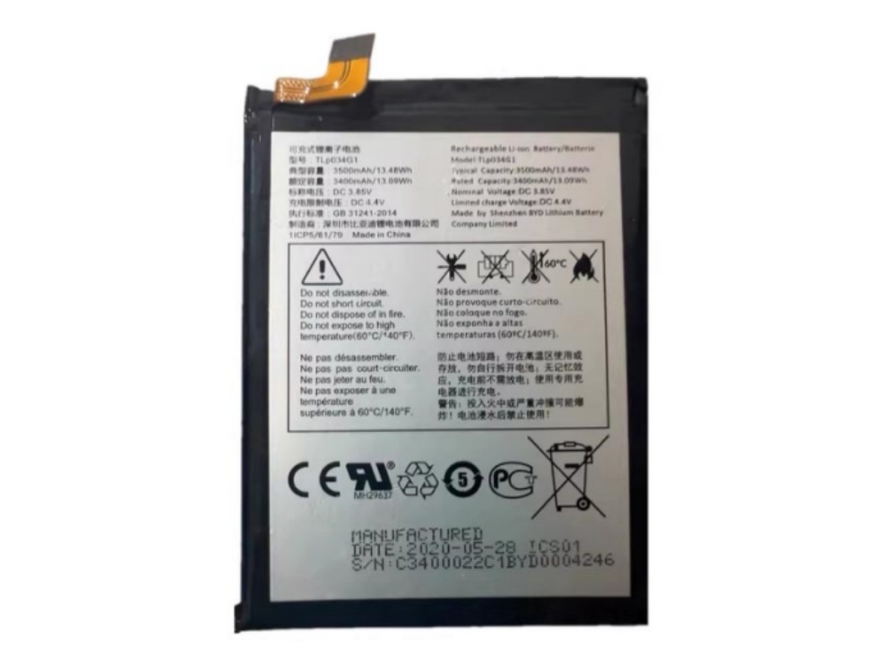 BATTERIE CELLULARI TLP034G1