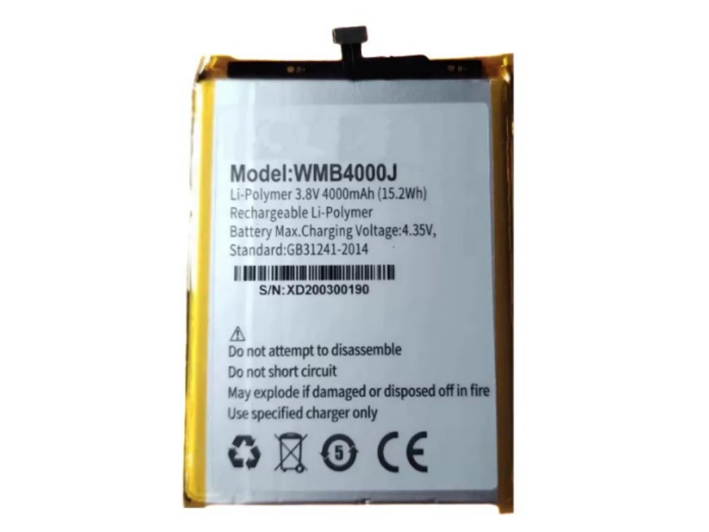 BATTERIE CELLULARI WMB4000J
